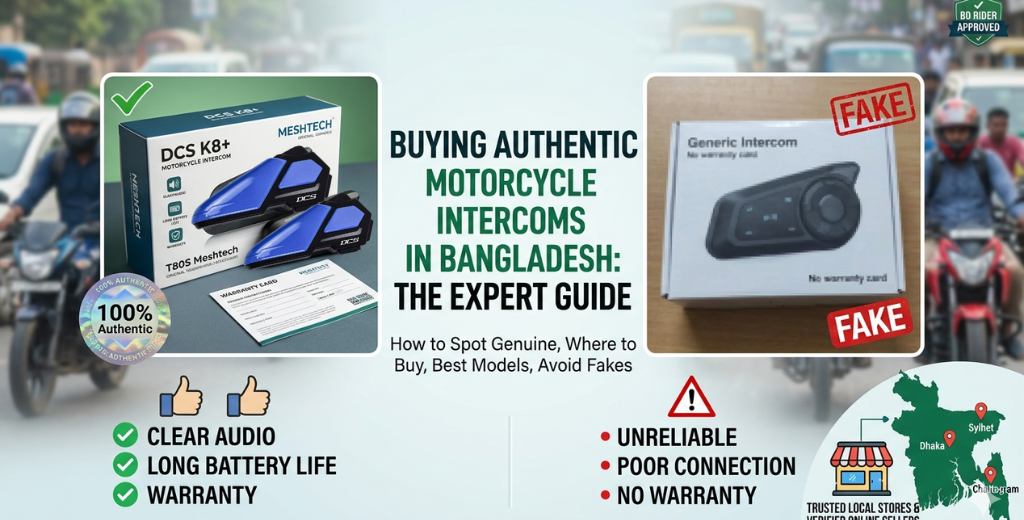 Buy Authentic Motorcycle Intercom in Bangladesh | Best Deals
