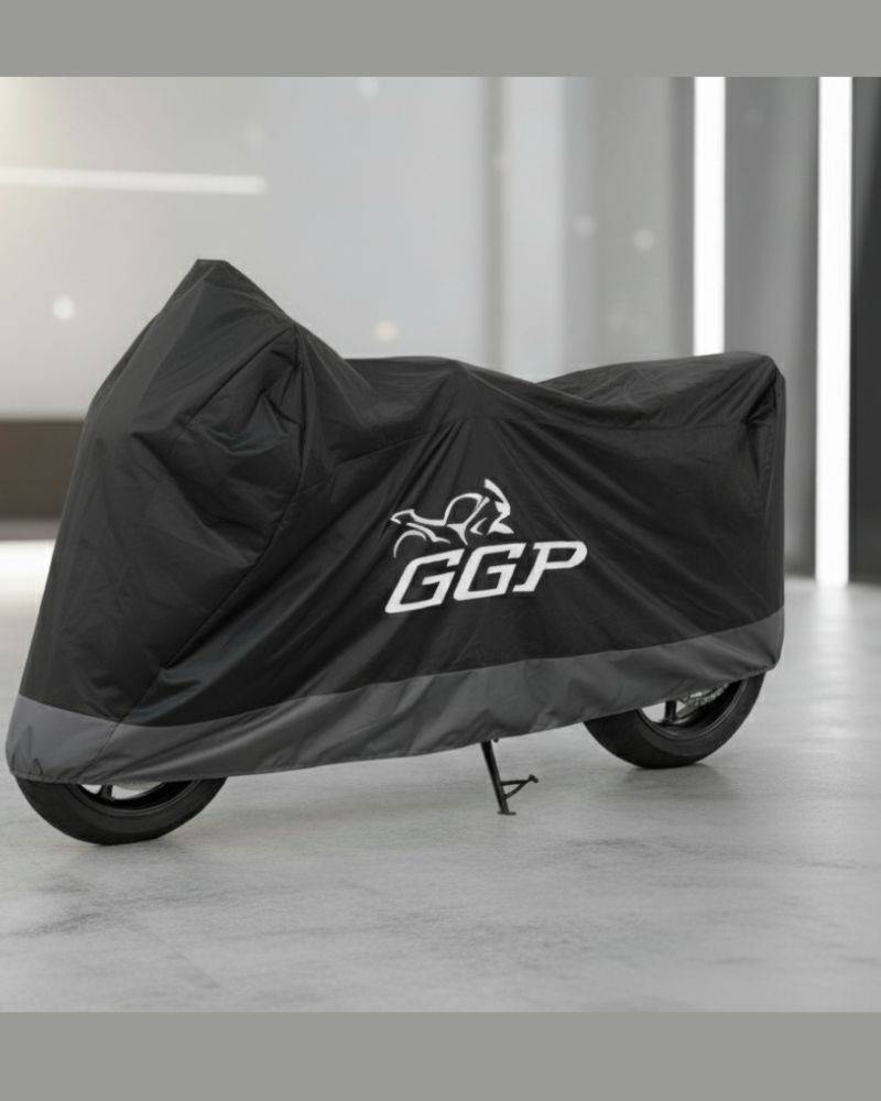 GGP Waterproof Motorcycle Cover – All-Weather Dust &amp; UV Protection