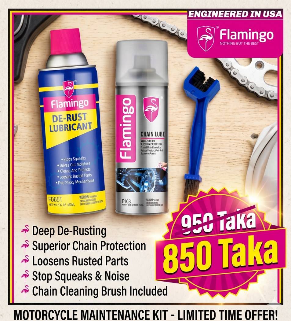Flamingo Chain Care Kit