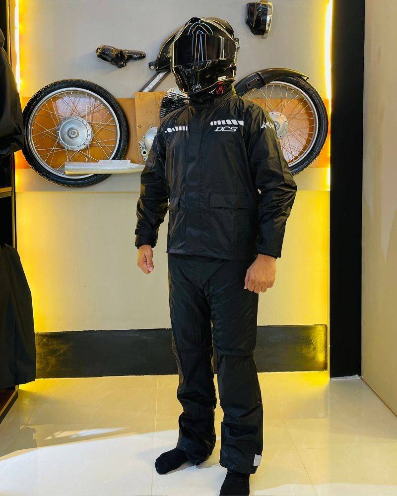 DCS Hydroguard Raincoat Black - Black - XL