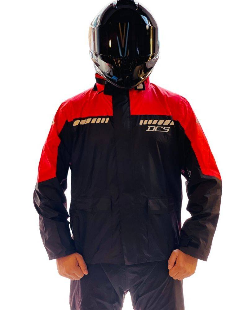 DCS Hydroguard Raincoat Red - Red - XXL