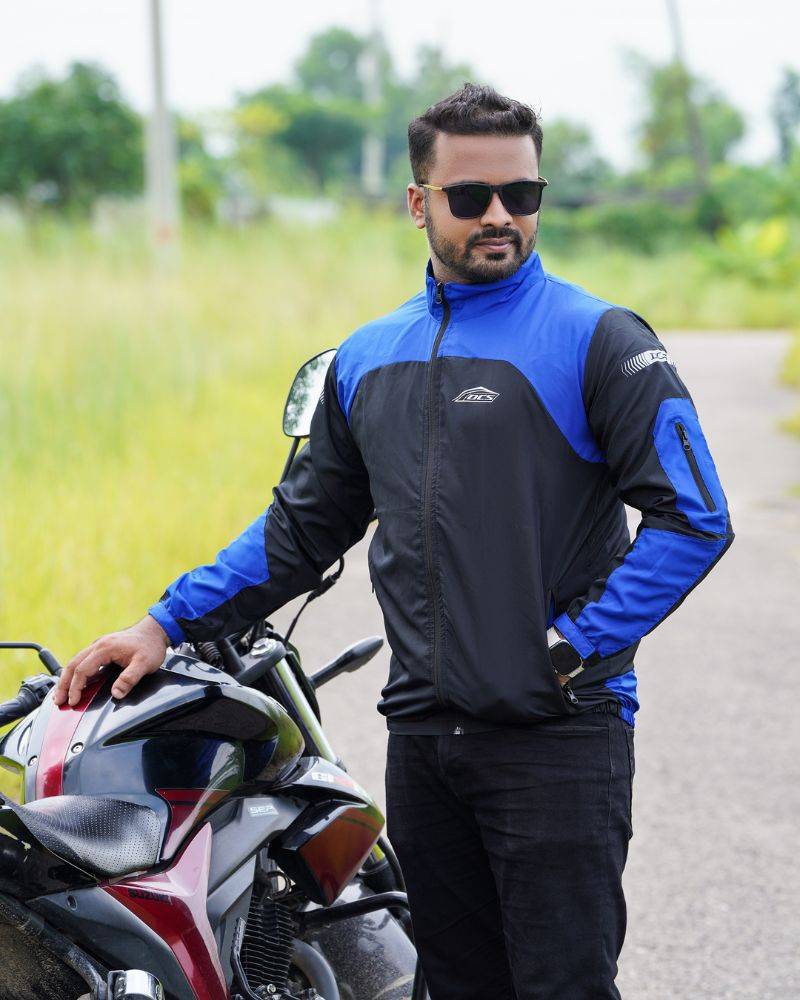 DCS Premium Windbreaker Blue - Blue - M