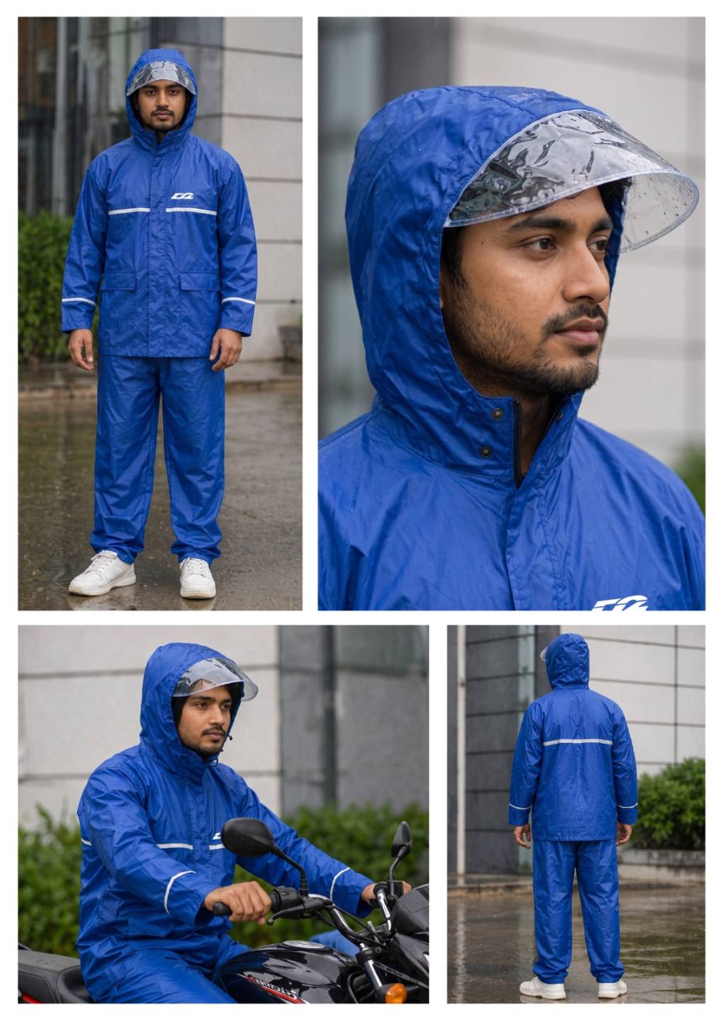 D2 Raincoat 100% Waterproof