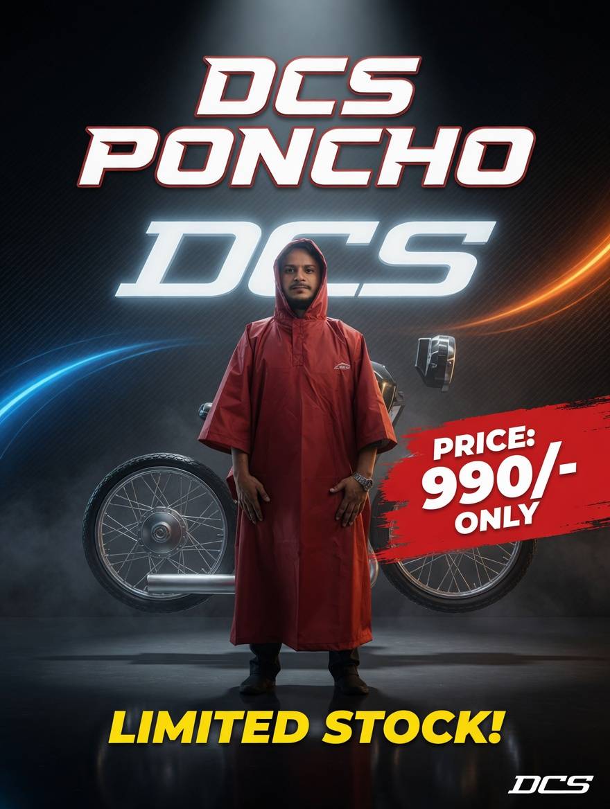 DCS Poncho - Red