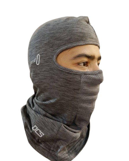 Charcoal Heather Ninja Mask